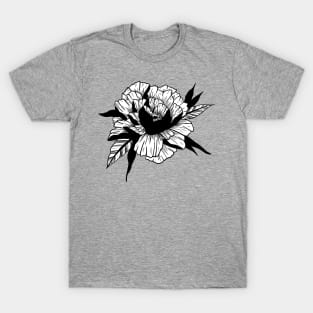 Tattoo Flash Blooming Flower T-Shirt